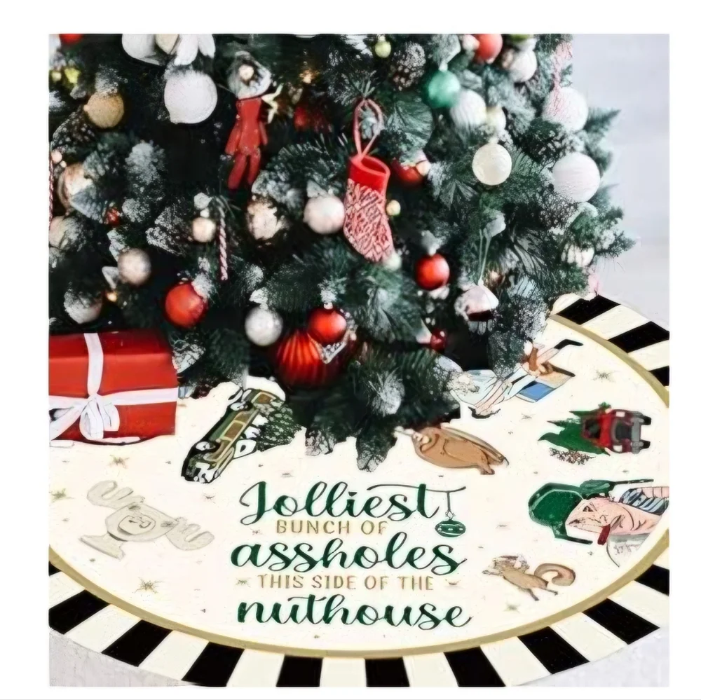 NWT Christmas Vacation Advent Calendar & 2 Tree Skirt Bundle - Picture 3 of 4